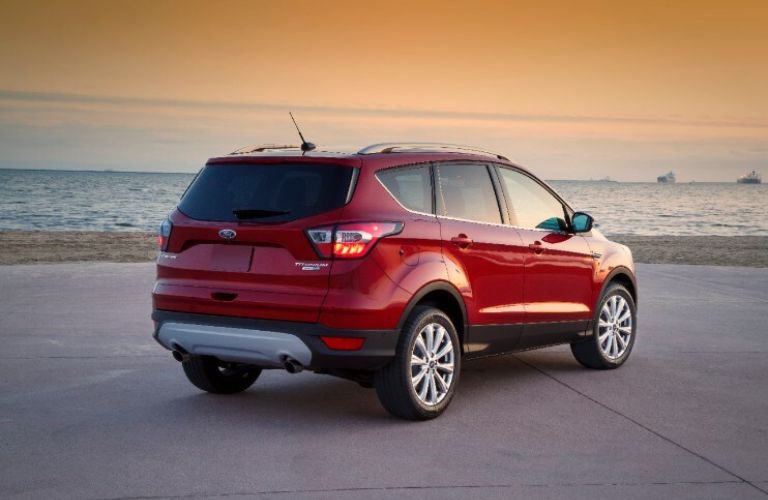 Rear View of the 2017 Ford Escape