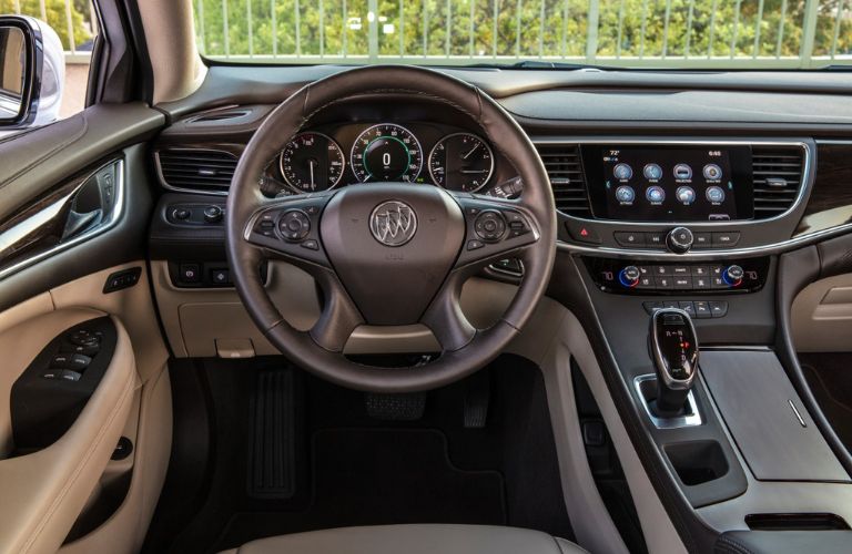 2017 Buick LaCrosse dashboard view