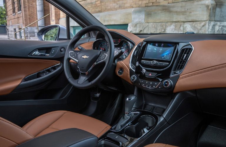 2017 Chevy Cruze dashboard view