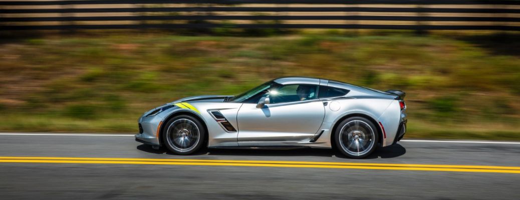 2017 Chevy Corvette Side view