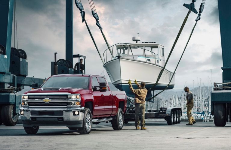 2017 Chevy Silverado 3500HD towing