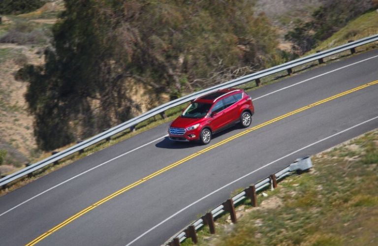 Top View of the 2017 Ford Escape