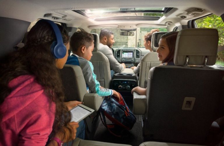 Seating in the 2018 Ford Expedition