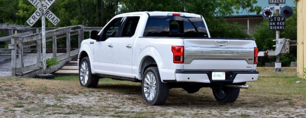 Rear View of the 2018 Ford F-150