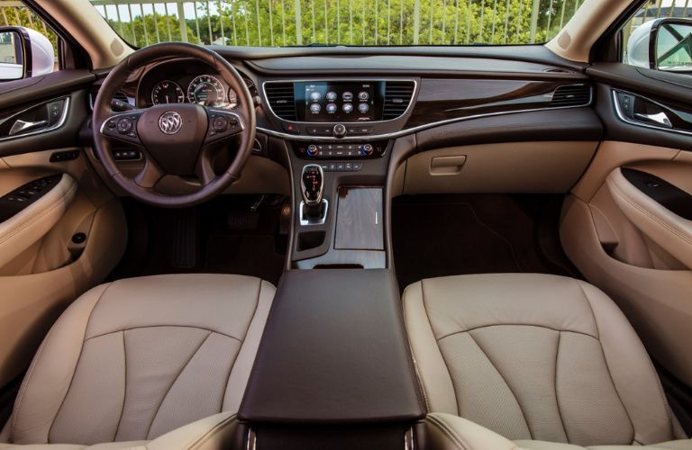 2017 Buick LaCrosse dashboard view