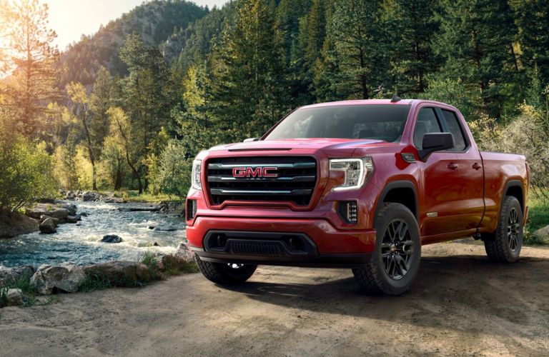 2017 GMC Sierra front quarter view