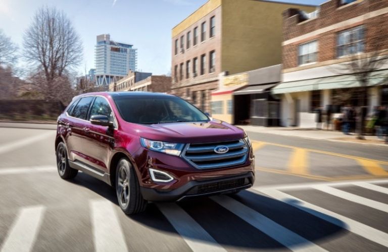 2017 Ford Edge front quarter view