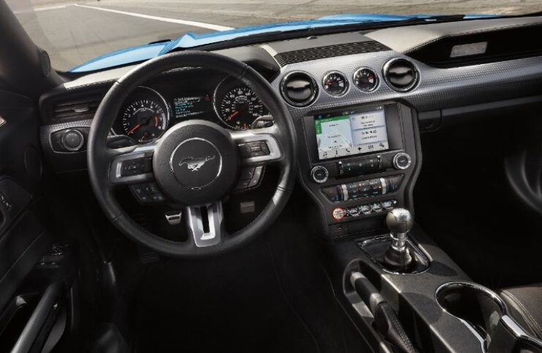 2017 Ford Mustang dashboard view