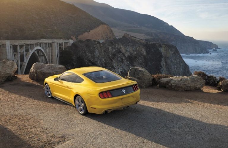 Rear View of the 2017 Ford Mustang