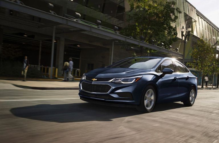 2017 Chevrolet Cruze Diesel front quarter view