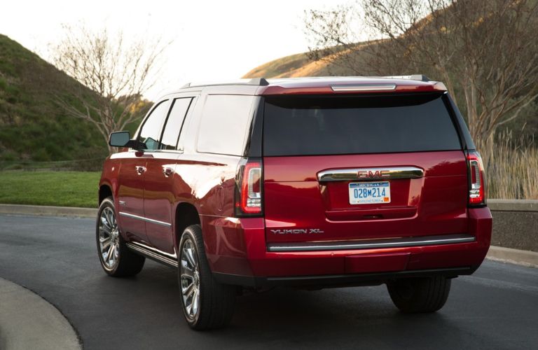 2017 GMC Yukon rear view