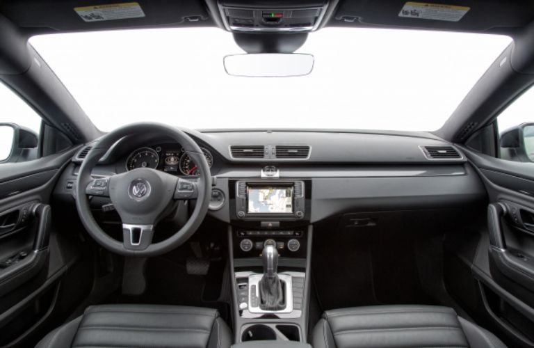 2017 Volkswagen CC dashboard view