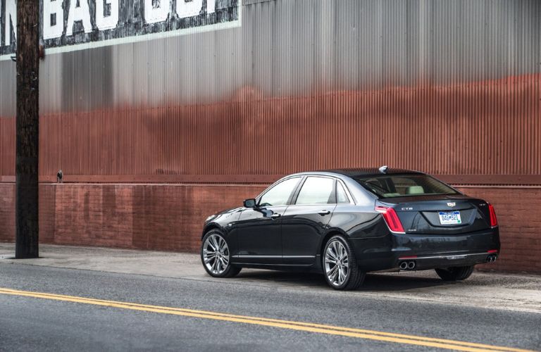 2017 Cadillac CT6 rear view