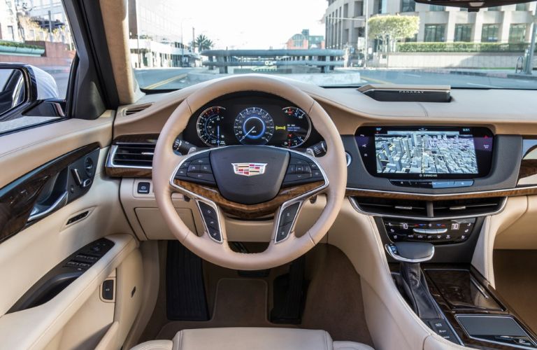 2017 Cadillac CT6 dashboard view