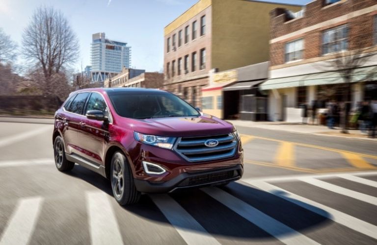 2018 Ford Edge front quarter view