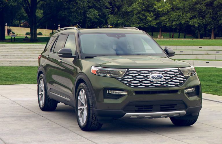 front view of the 2024 Ford Explorer®