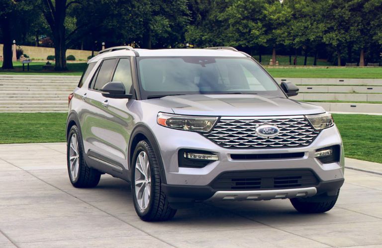 front view of the 2024 Ford Explorer®