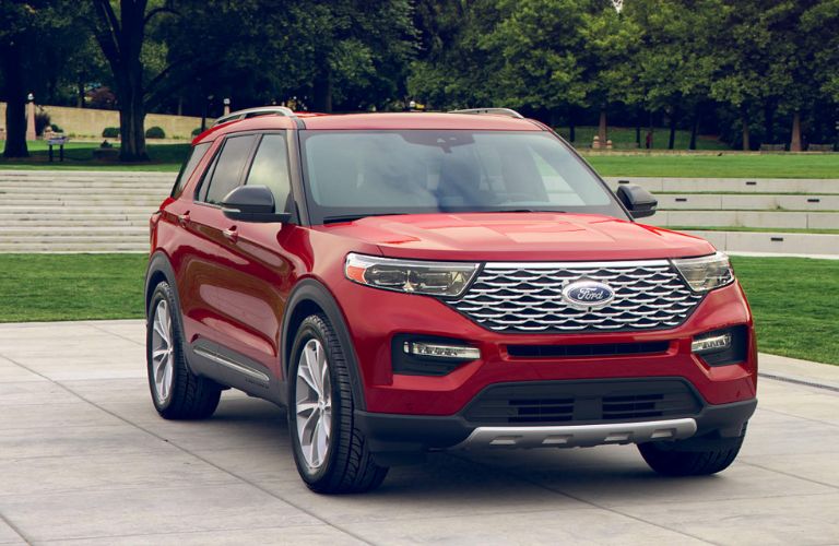 front view of the 2024 Ford Explorer®