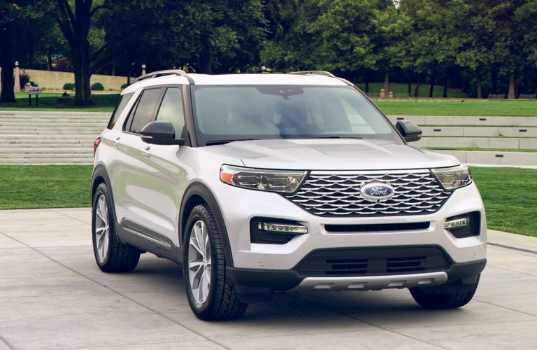 front view of the 2024 Ford Explorer®