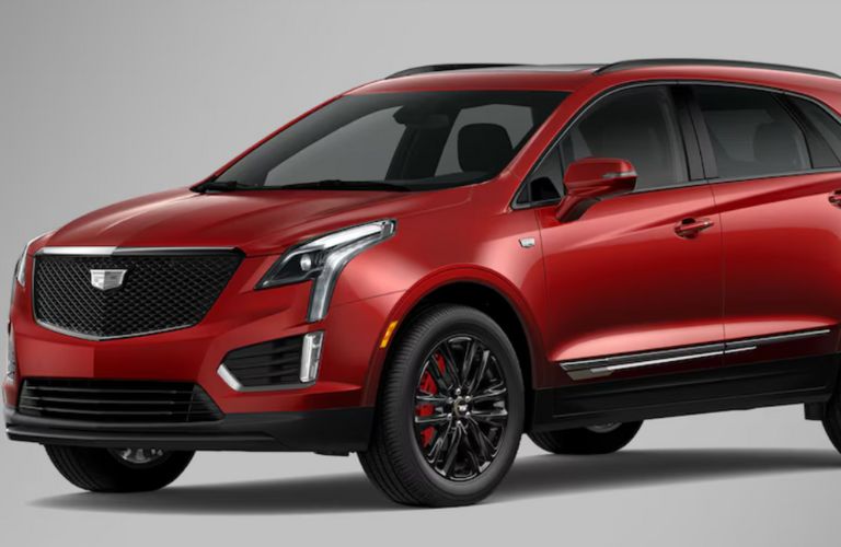 front quarter view of the 2024 Cadillac XT5