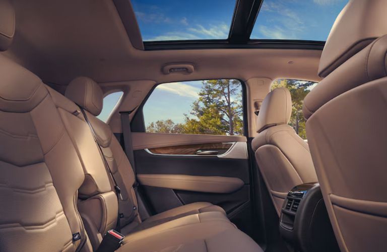 inside view of the 2024 Cadillac XT5