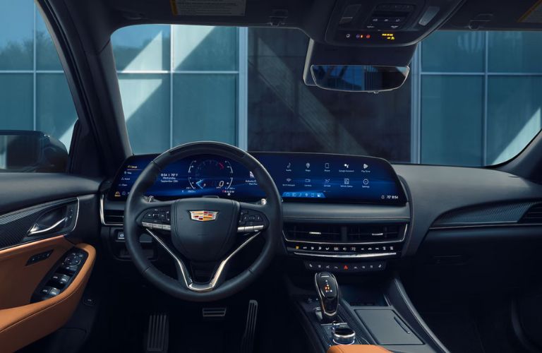 dashboard view of the 2025 Cadillac CT5 