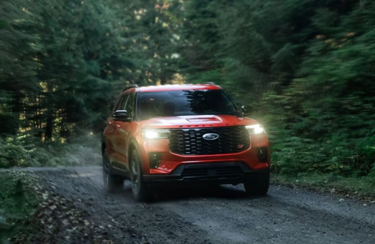 front view of the 2025 Ford Explorer