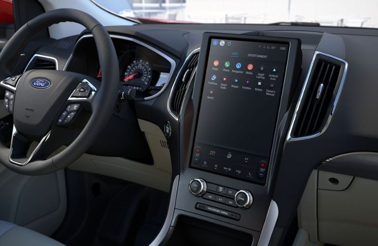 dashboard of the 2024 Ford Edge