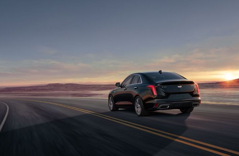 rear view of the 2025 Cadillac CT4