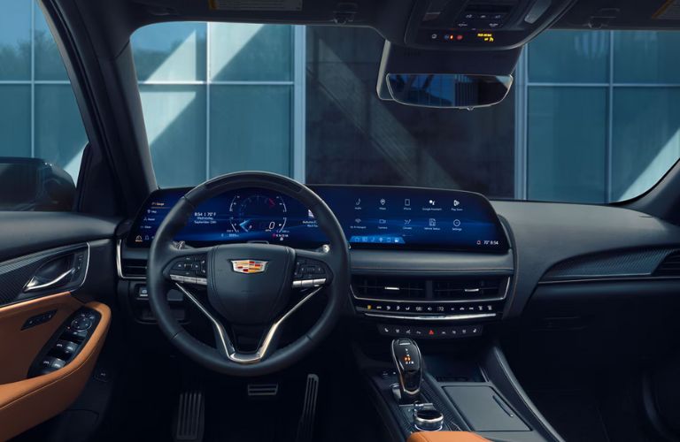 dashboard view of the 2025 Cadillac CT5