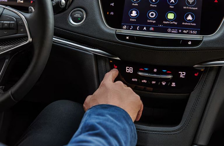 dashboard of the 2025 Cadillac XT5