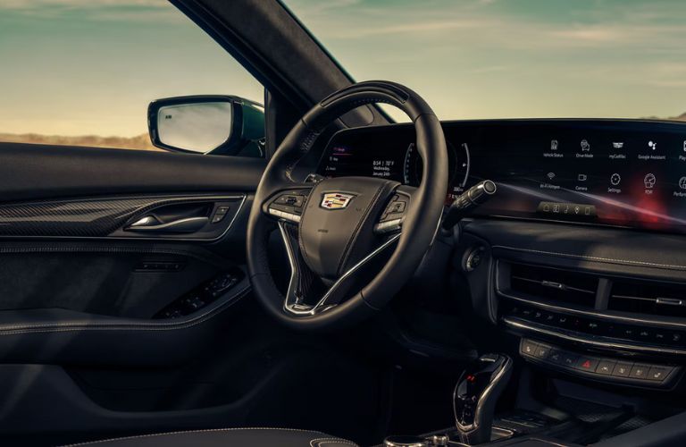 cockpit of the 2025 Cadillac CT5-V