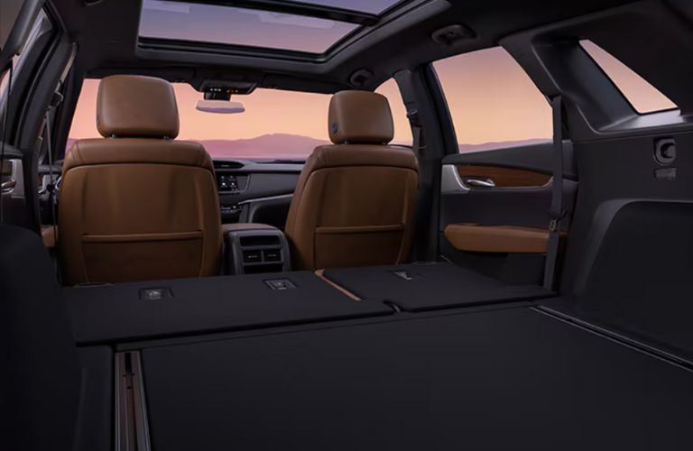 cargo area of the 2025 Cadillac XT5