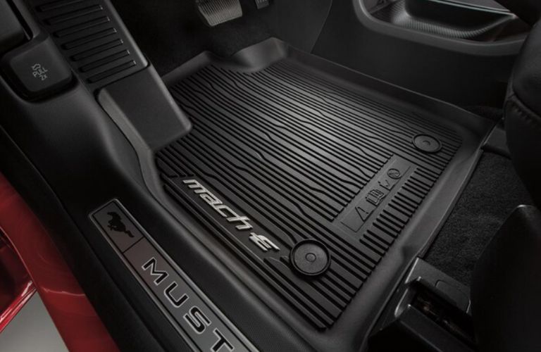 floor mats of a Ford