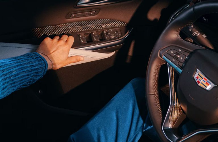 Steering wheel of the 2025 Cadillac XT4