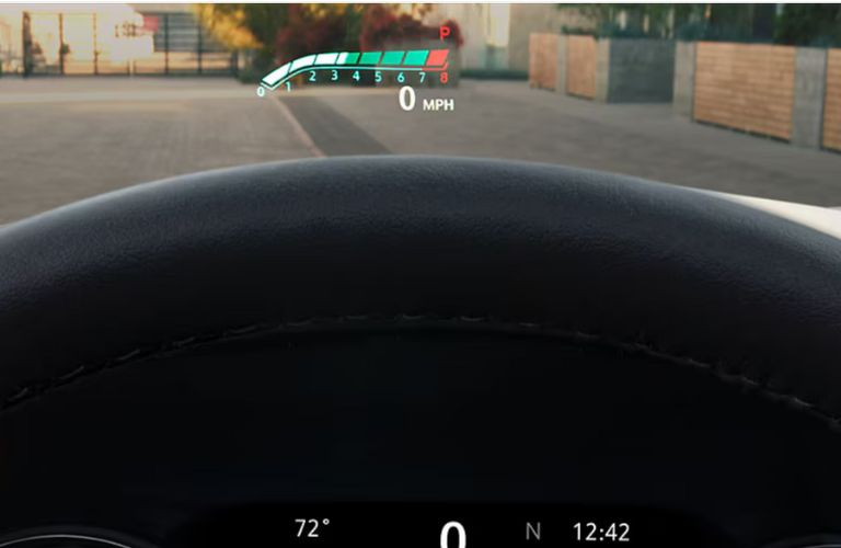 head-up display of the 2025 Cadillac XT6