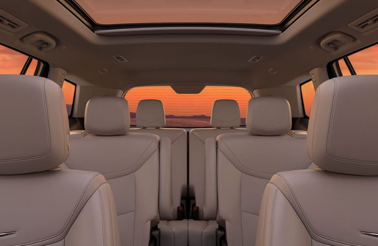 interior seat view of the 2025 Cadillac XT6